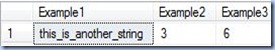 CharIndex Example Set 2 CharIndex Example Set 2