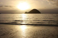 Prachtige zonsopgang op Awaroa Beach