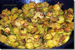After cooked,colour changes