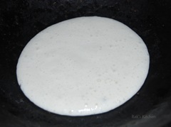 pour in kadai
