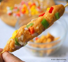 colourful kabab
