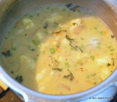 Add coconut milk