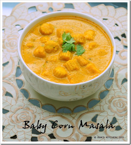 Baby Corn Masala | Baby corn Recipes