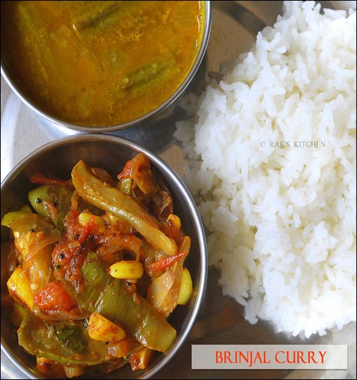 Brinjal recipe curry