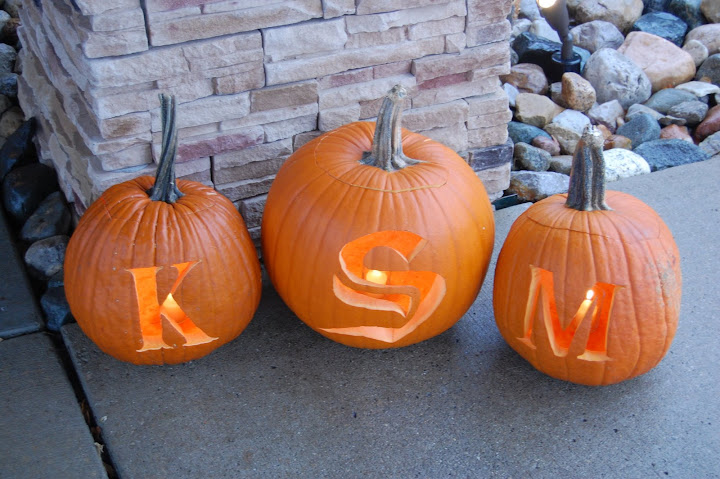 Pumpkin Monogram