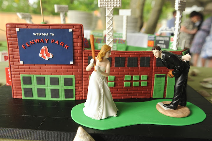 Baseball groom's cake