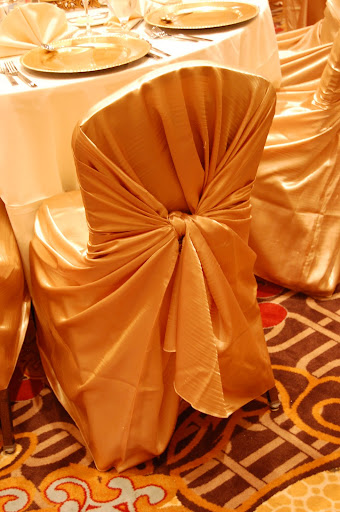 Pillowcase chair cover Doubletree Fort Shelby Hotel