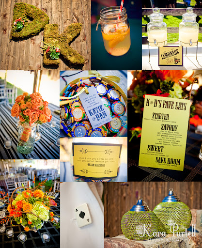 Misty Farm wedding Kara Purtell with wedding planner TwoFoot Creative