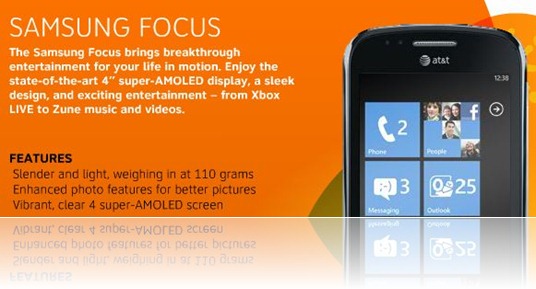 samsung focus att