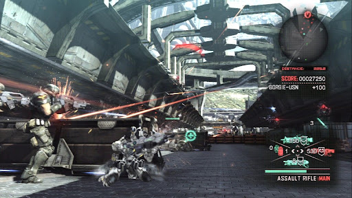 ヴァンキッシュプレイ画面