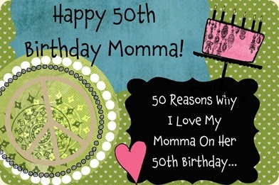 mom turning 50