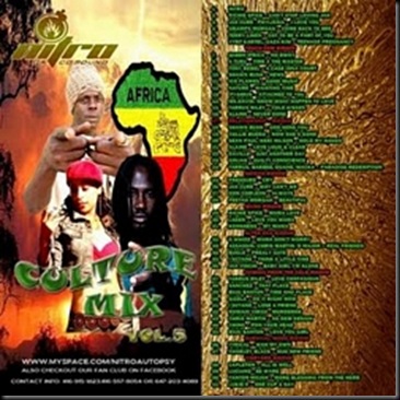 Nitro Da World 1st Cd Sound Culture Mix Vol 5