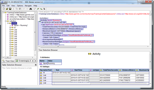 FR-60 XML Marker View