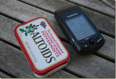 Garmin Edge 705 Size
