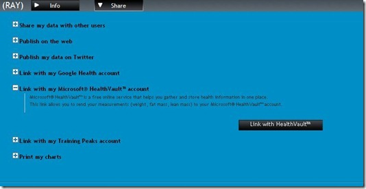 Microsoft Health Vault Configuration
