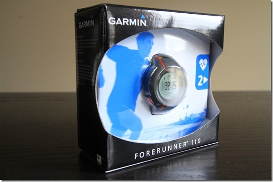 Garmin FR110 Outside Box Shot