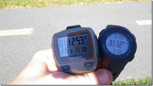 Garmin FR110 and 310XT Run Comparison