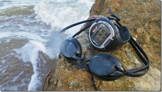 Timex Global Trainer after a swim