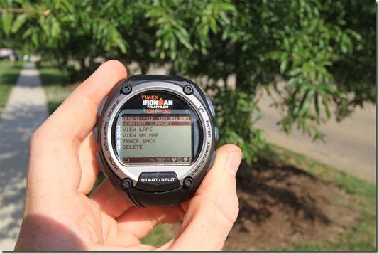 Timex Global Trainer Review Mode