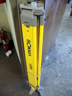 Sokkia Wooden Tripod (yellow)