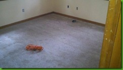 carpet finished