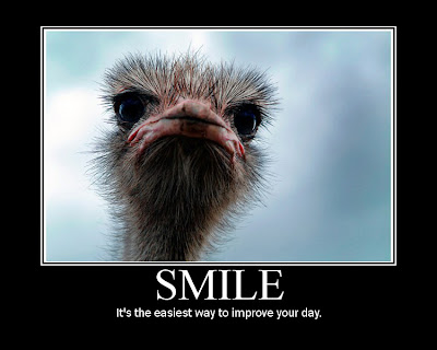 Smile.