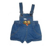 Overall Jeans: Pingu (Blue)