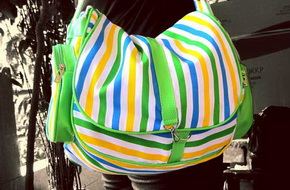 Tas Salur: Hijau-Kuning