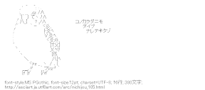 [AA]鳥（日常）