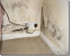 Mould caused by condensation