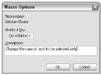 Assign a shortcut key to execute the Change-Case macro.