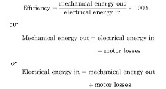 WHAT IS EFFICIENCY? (Electric Motor)