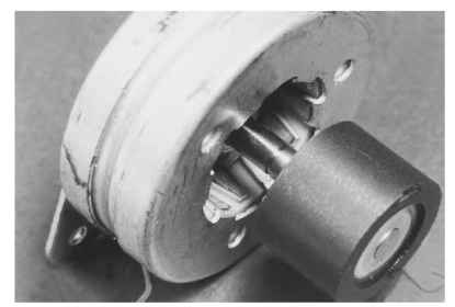 Permanent-magnet step motor. Permanent-magnet step motor.