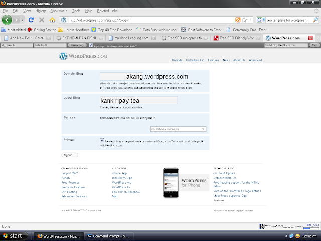 Cara Mudah Mebuat Blog di Wordpress Daftar%20Akhir%20Wordpress Cara Mudah Mebuat Blog di Wordpress