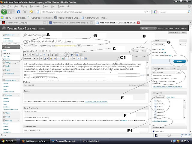  Cara Membuat Artikel di Wordpress