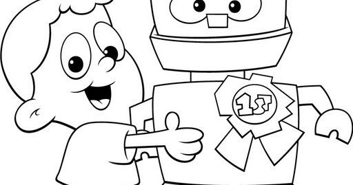 Pinto Dibujos: Robot para colorear