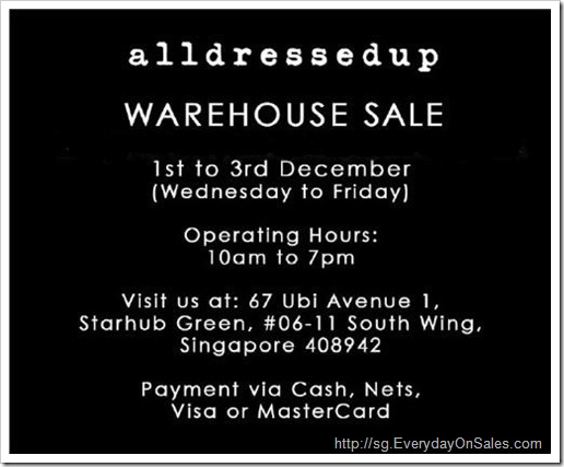 Alldressedup_Warehouse_Sale