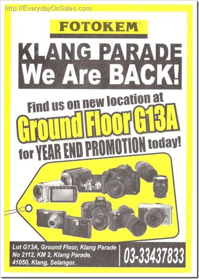 Fotokem-Klang-parade-year-end-sale