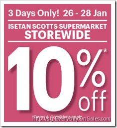 Isetan-3days