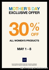 gap-mother-day-offer-Singapore-Warehouse-Promotion-Sales