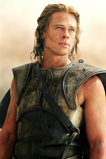 achilles brad pitt wallpaper. (Brad Pitt als Achille)
