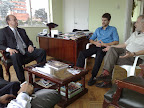 Reunión con el alcalde de Bogota-Teusaquillo, Juan Carlos Almonacid