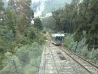 Subida en funicular a la montaña de Monserrat