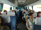 En el autobus para Chauen