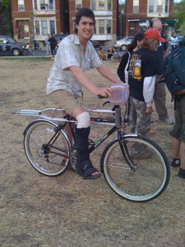 crutch bike