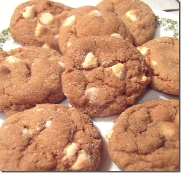 white chip ginger cookies 002