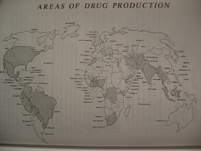 Map: Areas of Drug Production