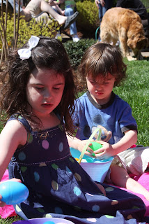 Looking through their loot!