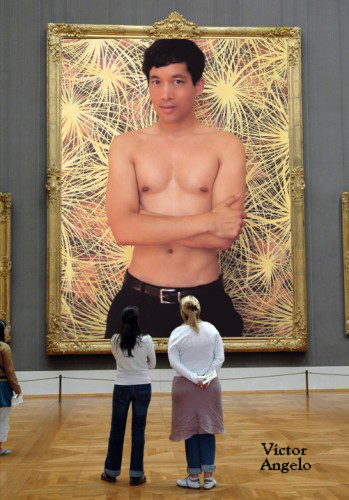 Victor Angelo portrait of the artist