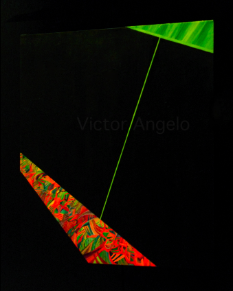 Victor Angelo conceptual painting minimalism